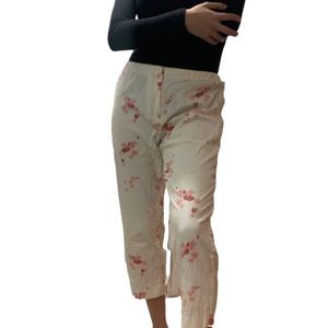 Vintage floral pants